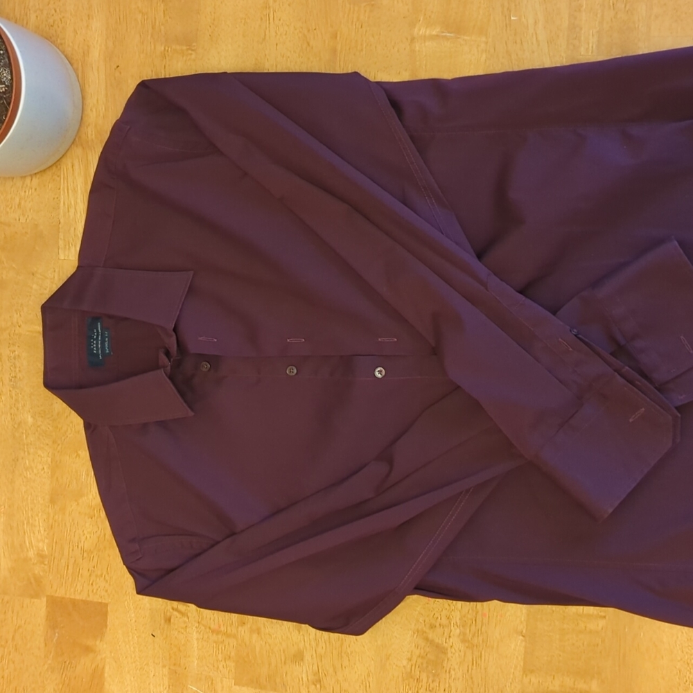 Zara men's super slim dress shirt